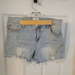 Hudson Jeans Light Blue Denim Women Shorts